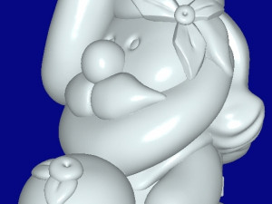 Mini Santa Modelo 3D