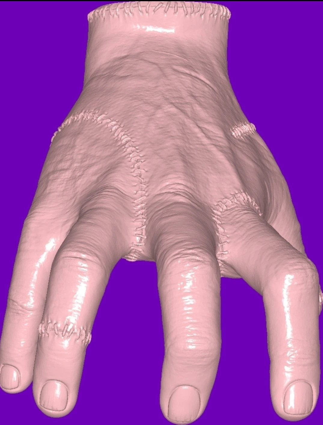 Wednesday - Thing 3D Model .c4d .max .obj .3ds .fbx .stl .blend 
