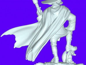DarkwingDuck 3Dモデル