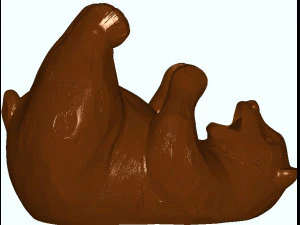 Bear Shaped Wine Bottle Holder 3D Model
