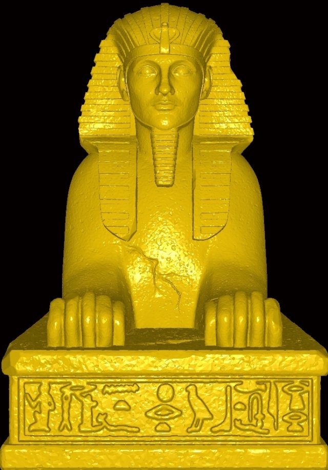 Sphinx 3D Model .c4d .max .obj .3ds .fbx .stl .blend 