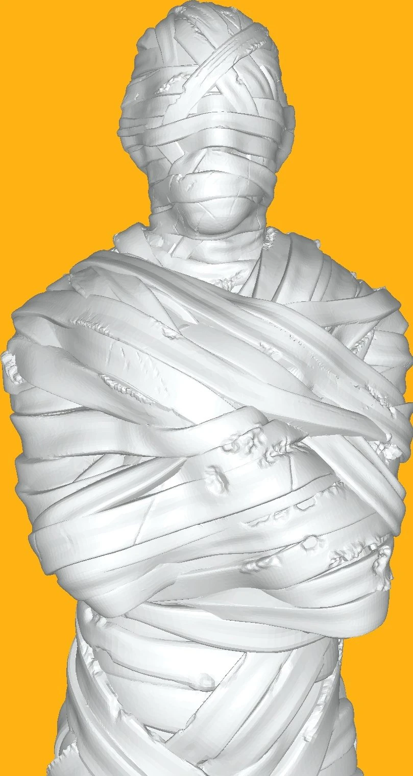 Mummy 3D Model .c4d .max .obj .3ds .fbx .stl .blend 
