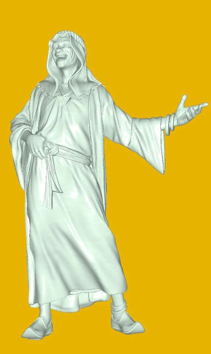 Merchant 3D Model .c4d .max .obj .3ds .fbx .stl .blend 