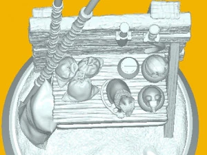 Merchant 3D Model