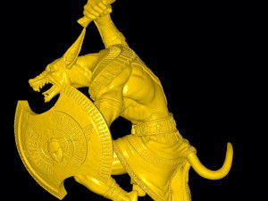 Werejackal 3Dモデル