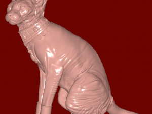 Royal Cat 3D 모델