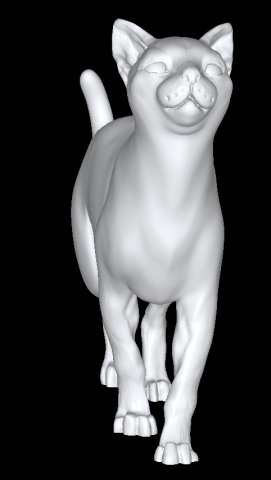 Cat 3Dモデル .c4d .max .obj .3ds .fbx .stl .blend 