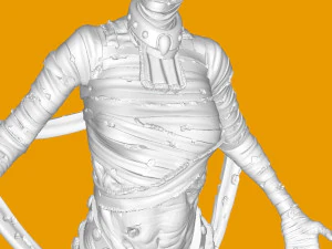Attendant Mummy 3D Model