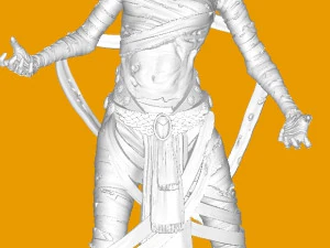 Attendant Mummy 3D Model