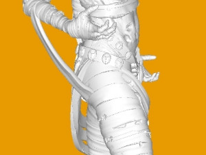 Attendant Mummy 3D मॉडल
