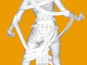 Attendant Mummy 3D Model