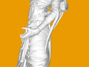 Attendant Mummy 3D Model