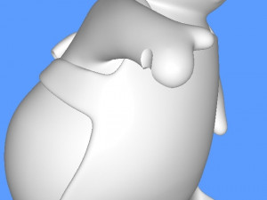 Frosty and Crystal Snowman 3D 모델