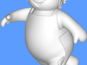 Frosty and Crystal Snowman 3D 모델