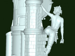 Genesis Collectibles - Steampunk Catwoman Model 3D