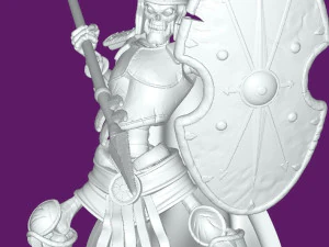 Skeleton Orc 3D Model