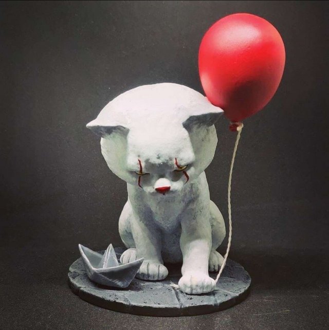 Penivais cat Model 3D .c4d .max .obj .3ds .fbx .stl .blend 