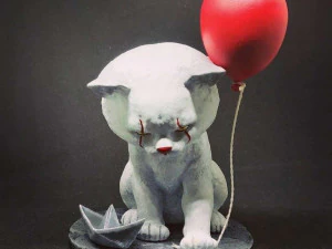 Kot Penivais Model 3D