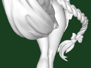 Ahri Bunny 3D मॉडल