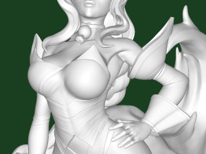 Ahri Bunny 3D मॉडल