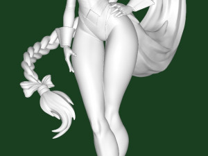 Ahri Bunny 3D मॉडल
