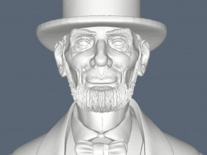 Abraham Lincoln 3D Model