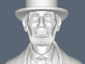 Авраам Линкольн 3D Модель
