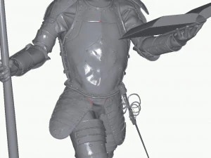 Дон Кихот 3D Модель