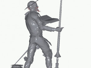 Don Quijote Model 3D