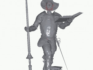 Don Quijote Model 3D