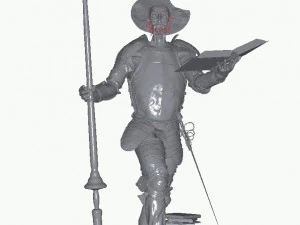 Don Quijote 3D Model