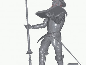 Don Quijote Model 3D