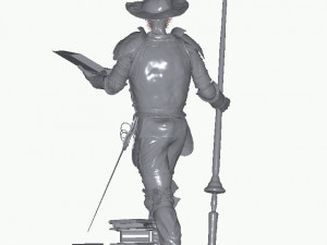 Don Quijote Model 3D