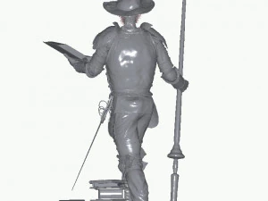 Don Quijote 3D Model