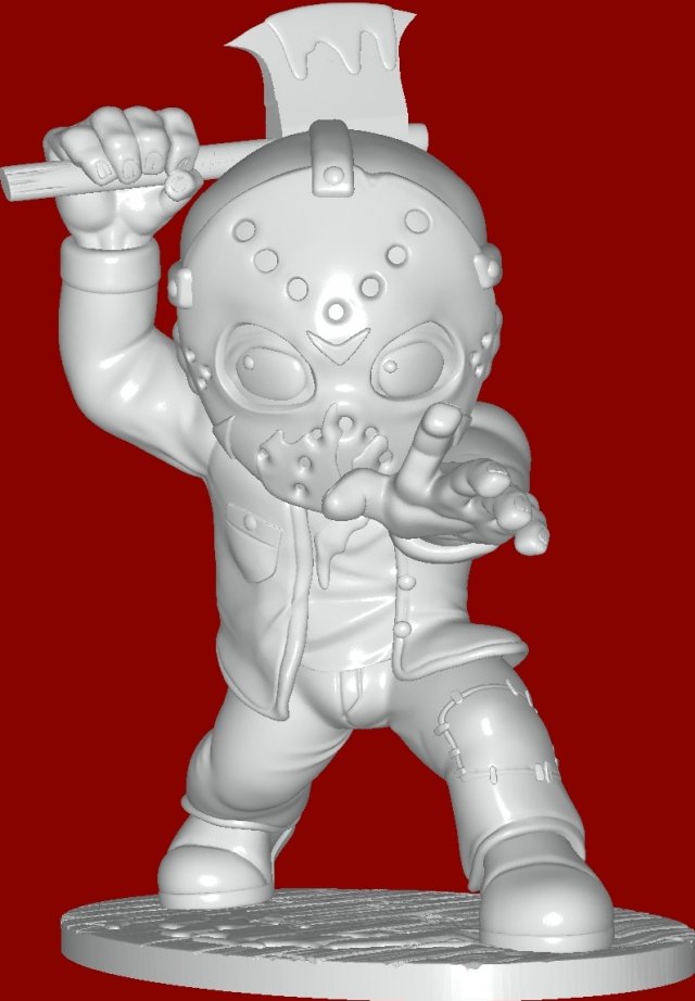 Jason 3D Model .c4d .max .obj .3ds .fbx .stl .blend 