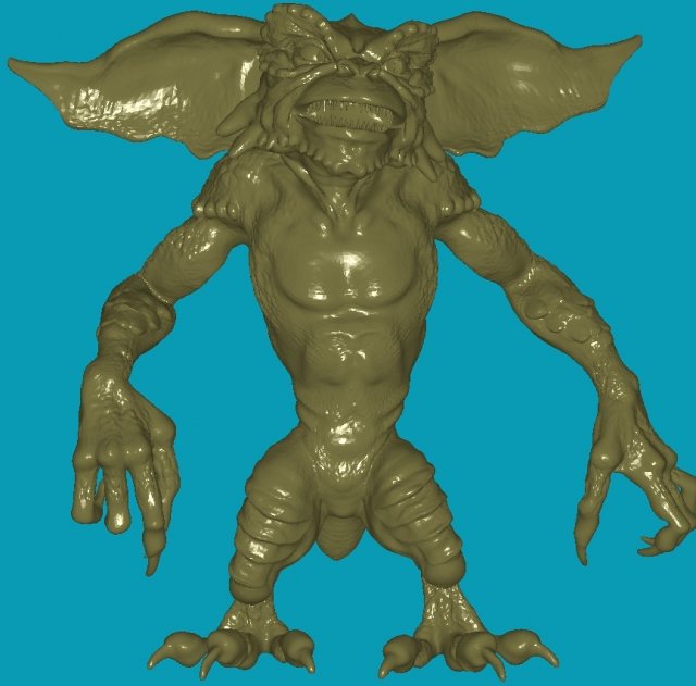Gremlin Model 3D .c4d .max .obj .3ds .fbx .stl .blend 
