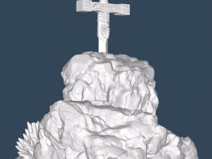 Excalibur Modèle 3D