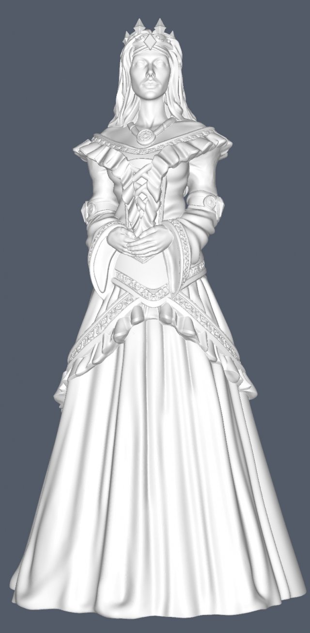 Guinevere 3Dモデル .c4d .max .obj .3ds .fbx .stl .blend 