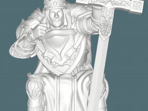 King Arthur Modello 3D