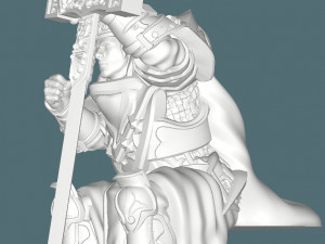King Arthur 3D Model