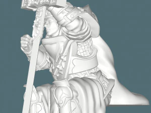 King Arthur 3D Model