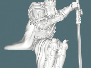 King Arthur 3D Model