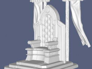 King Arthur 3D Model