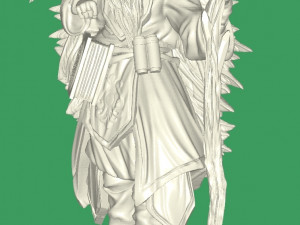 Merlin 3D Model
