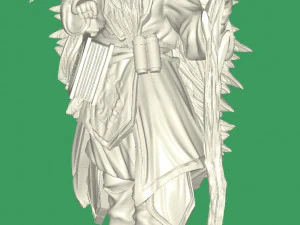 Merlin 3D Model