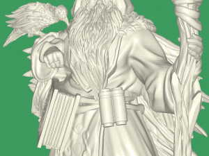 Merlin 3D Model