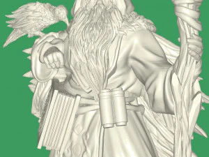 Merlin 3D Model