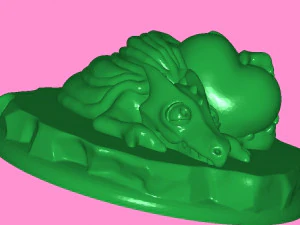 Pet monster Valentine 3D Model