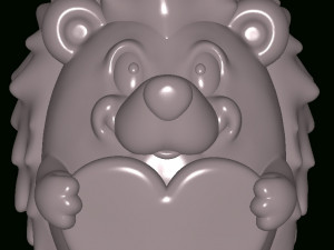 Heart Hedgy Model 3D