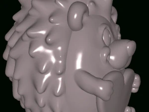 Heart Hedgy 3D Model